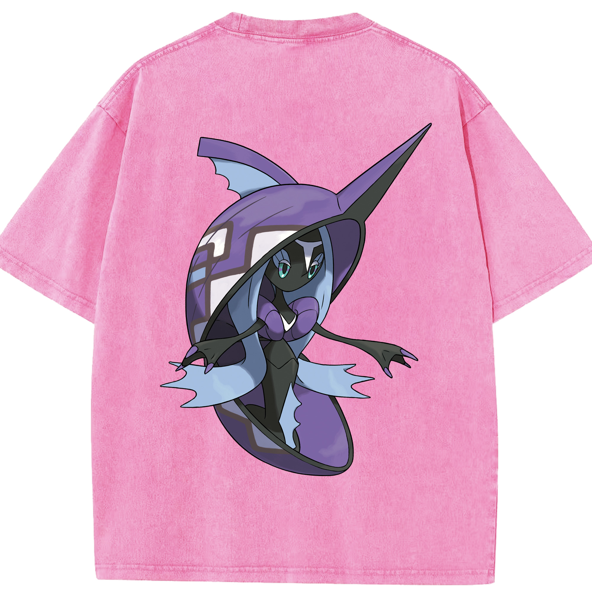 （画像用） ポケットモンスター Pokémon 綿100% ヴィンテージ風 半袖Tシャツ（背面プリント）